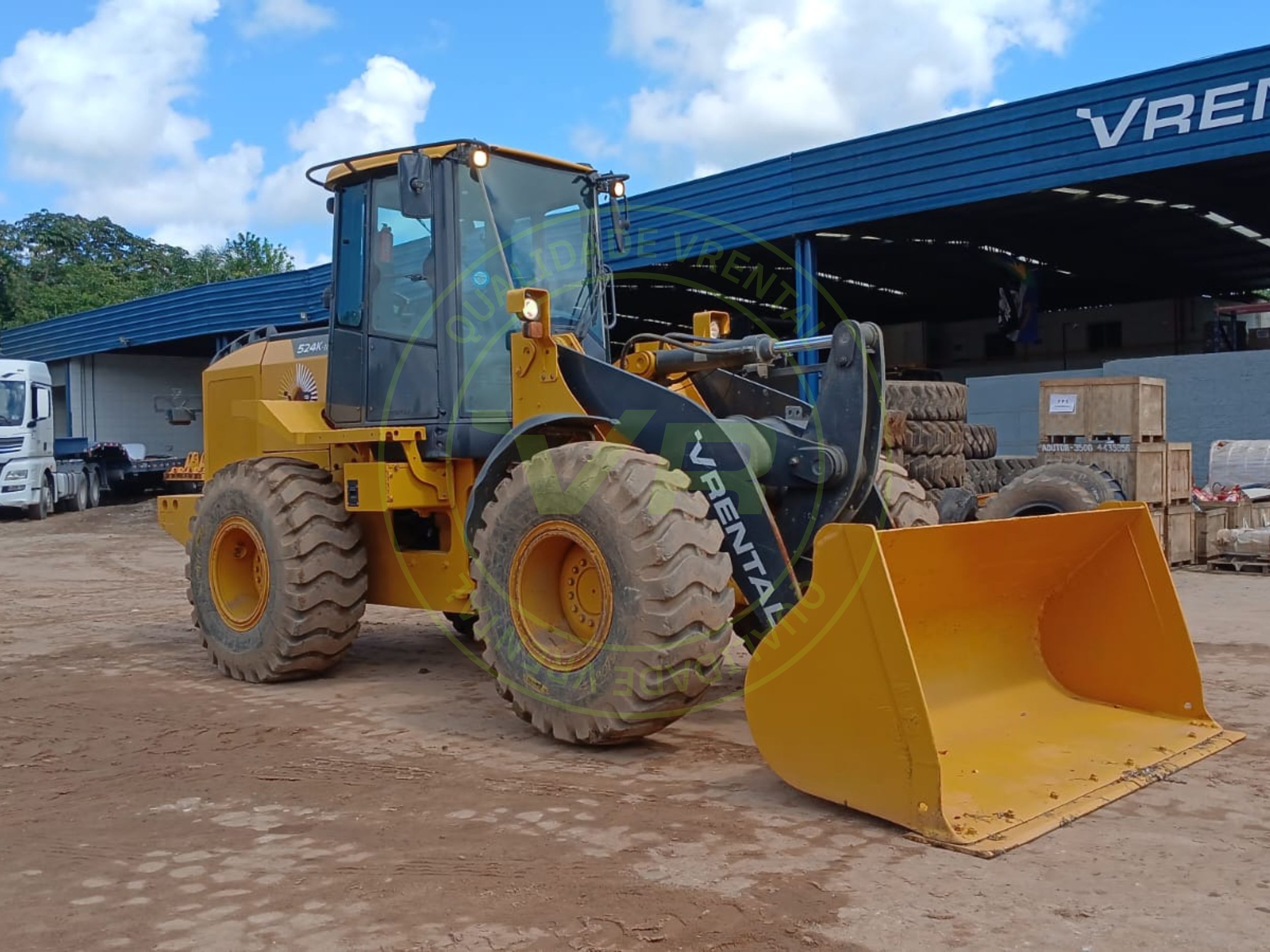 Pá Carregadeira John Deere 524K II