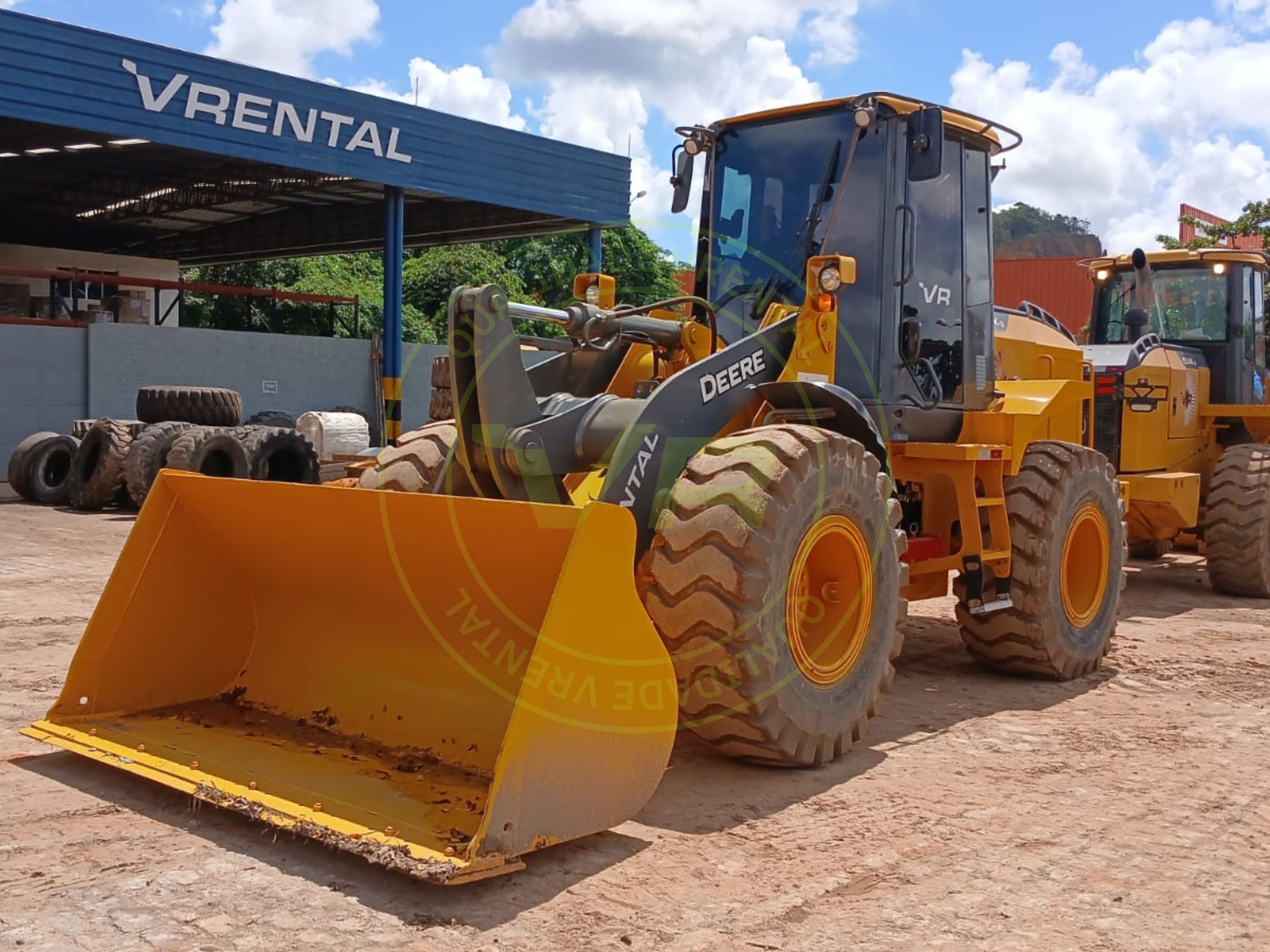 Pá Carregadeira John Deere 524K II