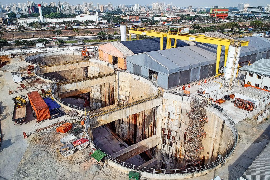 Obras da Linha Laranja do Metrô adotam mais de 600 equipamentos