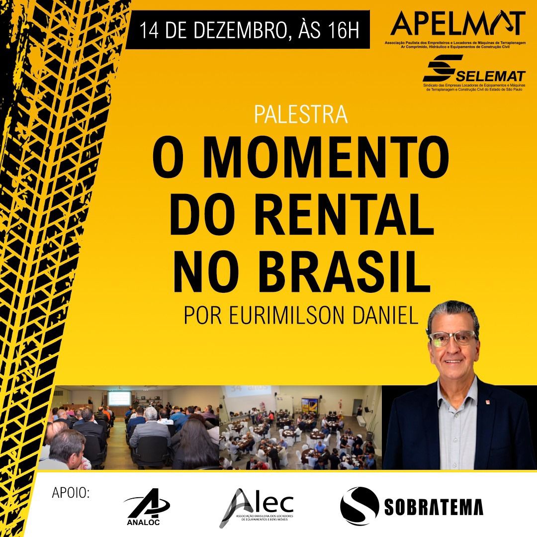 Palestra gratuita ‘O momento do Rental no Brasil’. Participe!