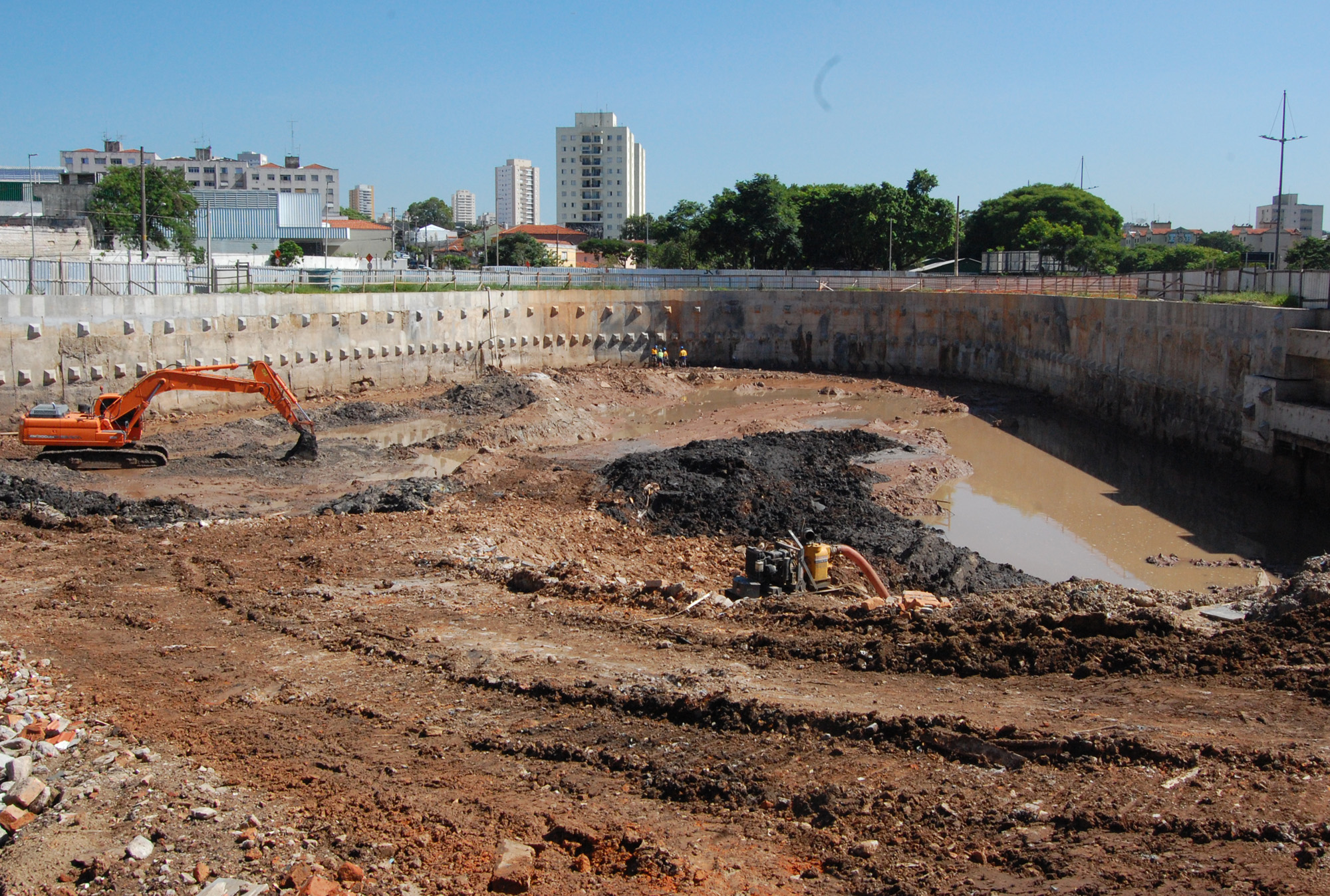 SP inicia construção de mais dois piscinões, na região de Franco da Rocha