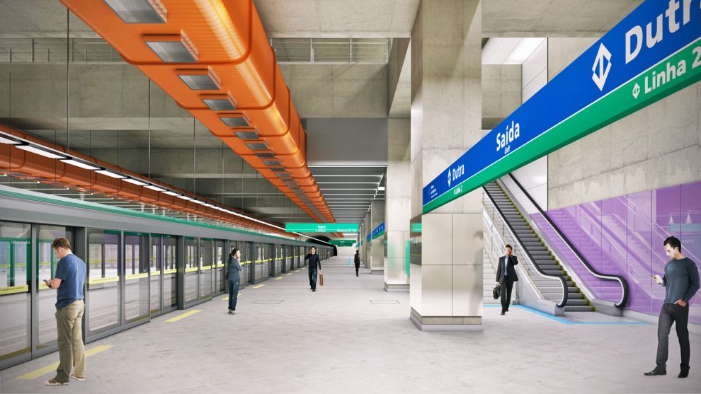 Investimentos metroviários
