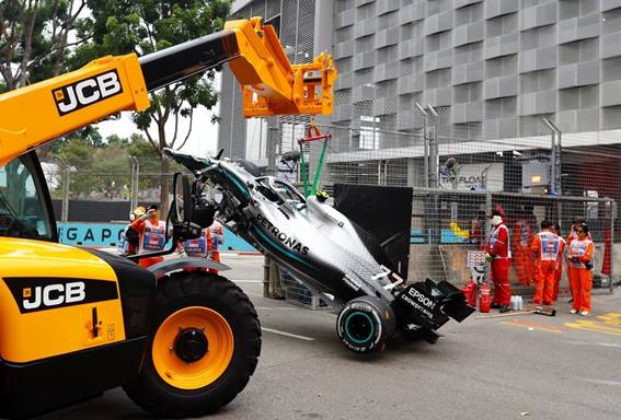 JCB na Fórmula 1 de São Paulo, em 2023