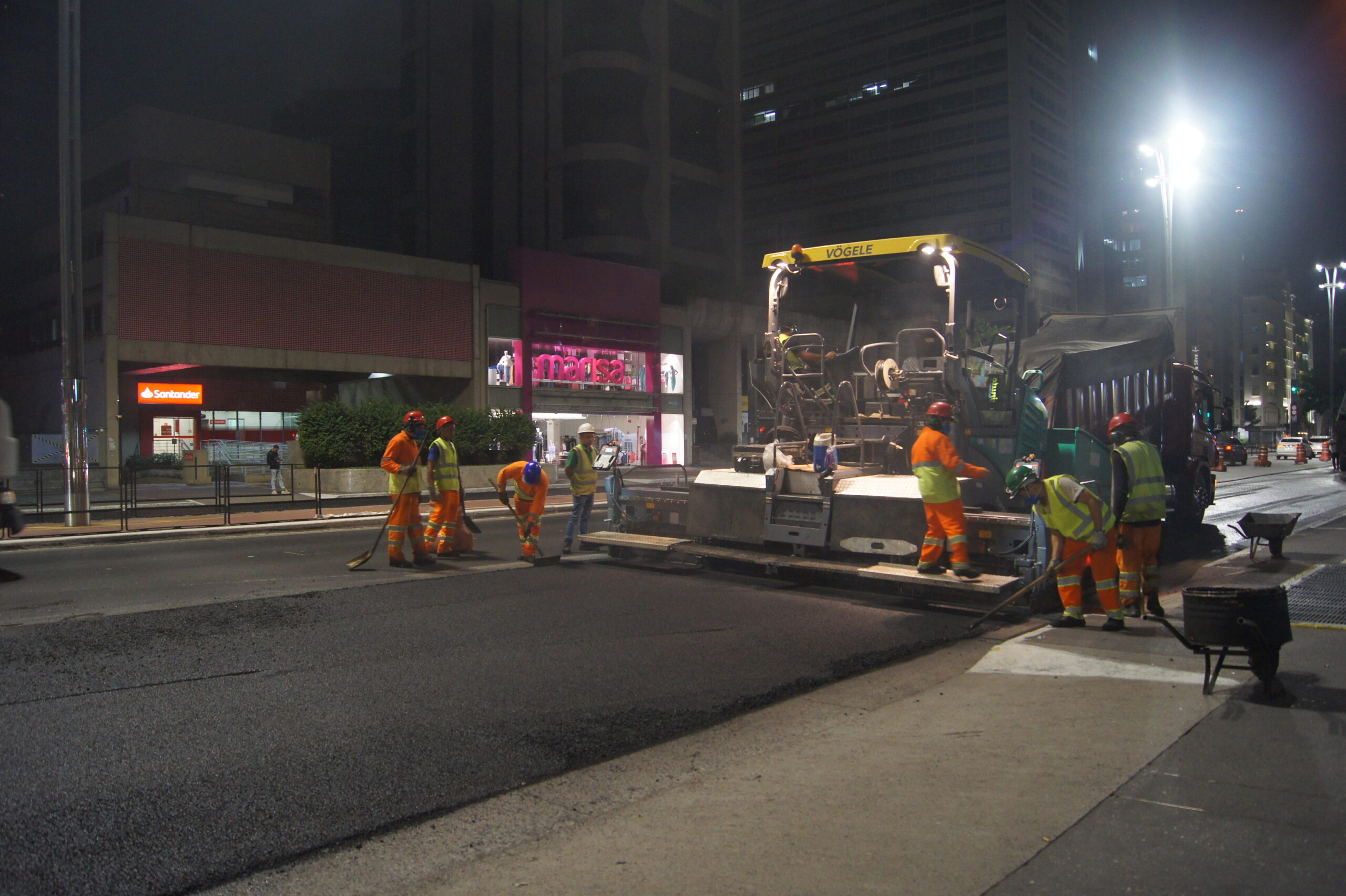 Recapeamento em São Paulo avança com foco em práticas sustentáveis