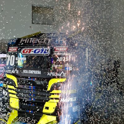 Caminhão do Kleber Eletric para Copa Truck 2025