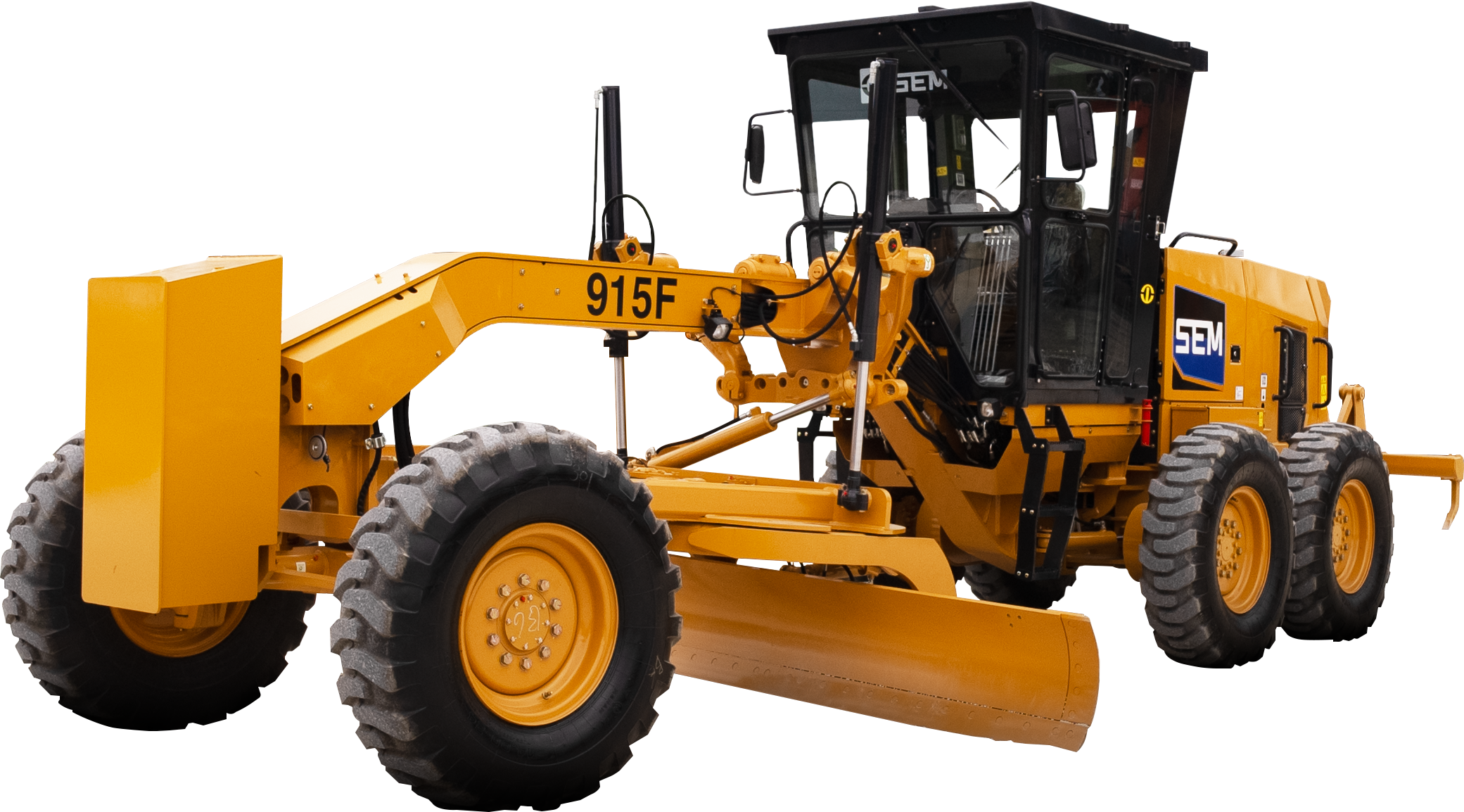 Caterpillar apresenta a motoniveladora SEM 915F no Brasil