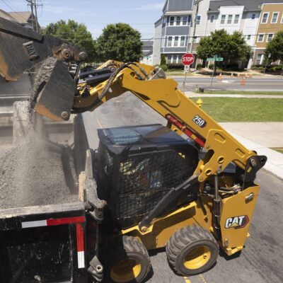 minicarregadeira CAT 250