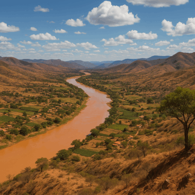 Vale do Jequitinhonha - Foto gerada por Inteligência Artificial