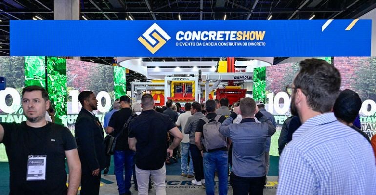 Concrete Show 2025 reunirá mais de 450 marcas 