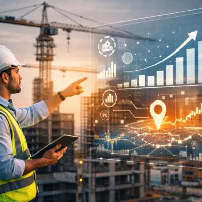 Inteligência artificial e análise de dados ajudam construtoras a aumentar faturamento e prever oportunidades de obras