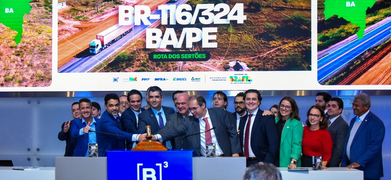 Consórcio 116 Sertões vence leilão da Rota dos Sertões e prevê R$ 8,5 bilhões em investimentos nas BRs 116 e 324