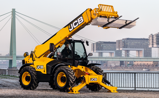 Manipulador telescópico JCB passa a aceitar Finame
