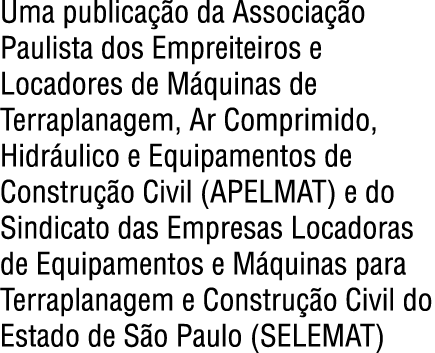 Uma publica o da Associa  o Paulista dos Empreiteiros e Locadores de M quinas de Terraplanagem, Ar Comprimido, Hidr ...