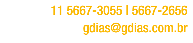 ￼ 11 5667 3055 | 5667 2656 ￼ gdias@gdias.com.br