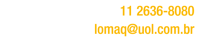 ￼ 11 2636 8080 ￼ lomaq@uol.com.br