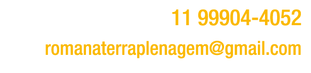 ￼ 11 99904 4052 ￼ romanaterraplenagem@gmail.com