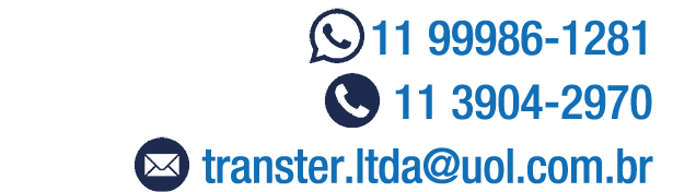￼ 11 99986 1281 ￼ 11 3904 2970 ￼ transter.ltda@uol.com.br